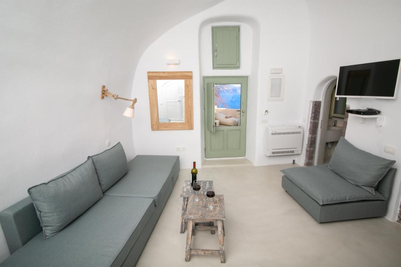 דירות אויה Opsis Cave House מראה חיצוני תמונה